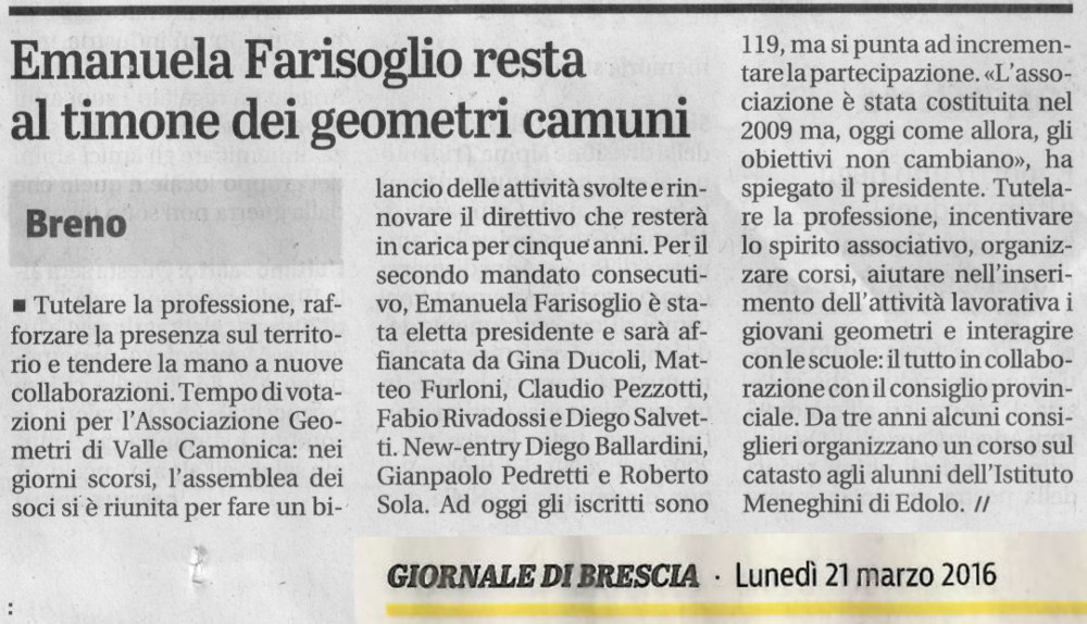 giornale Brescia